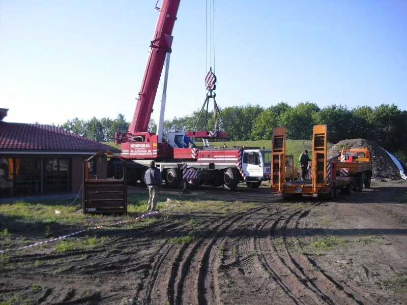 Erdbewegung mit Bagger